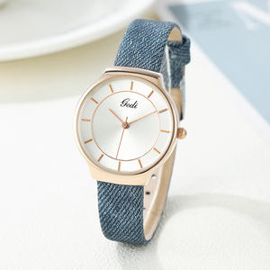 Reloj de pulsera de cuero sencillo para mujer, nuevo estilo de otoño, estilo retro, reloj de cuarzo para estudiantes - Product Image 5