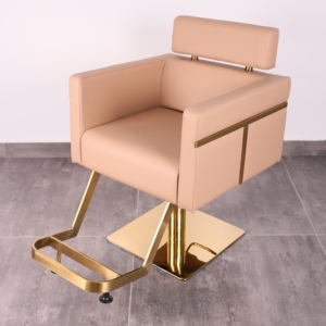 Sedia da barbiere di alta qualità con poggiapiedi per parrucchieri uso all'ingrosso materiale metallico - Product Image 3