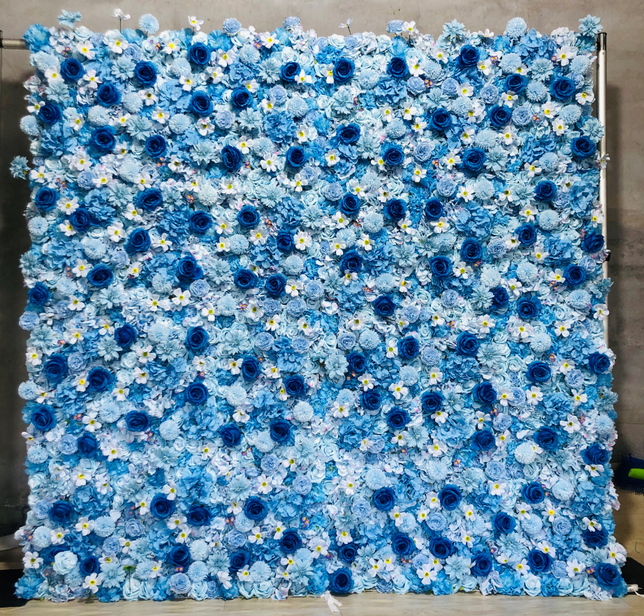 3D искусственные цветы, 8x8 футов