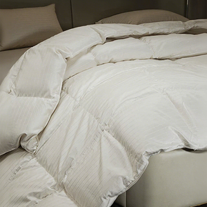 Couette en <span class=keywords><strong>duvet</strong></span> d'oie Jacquard de qualité supérieure Coton Blanc Fluffy Hotel Collection Toutes saisons Respirant Luxe <span class=keywords><strong>Duvet</strong></span> d'oie Couette Insert - Product Image 4