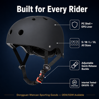 Casques de vélo de sécurité certifiés CE en gros pour adultes et enfants, en ABS+EPS, couleurs rouge/bleu/orange, pour roller