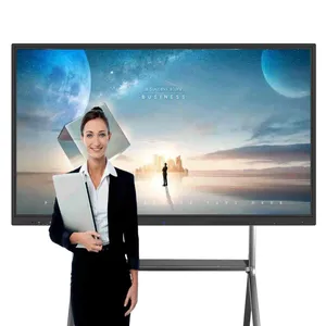 Custom High Quality 86 Inch Interactive Whiteboard 65/75/86 Inch Interactive Touch Screen Smart Board For Business