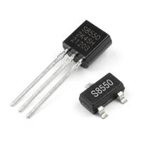 Transistors bipolaires NPN PNP en silicium BJT S8050 S8550 SS8050 SS8550 TO-92 SOT-23 SMD, amplificateurs de commutation à courant élevé