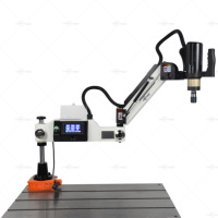 Machine de taraudage électrique M6-M36 haute durabilité 220V à commande CNC avec porte-taraud servo, direction universelle, certifiée CE