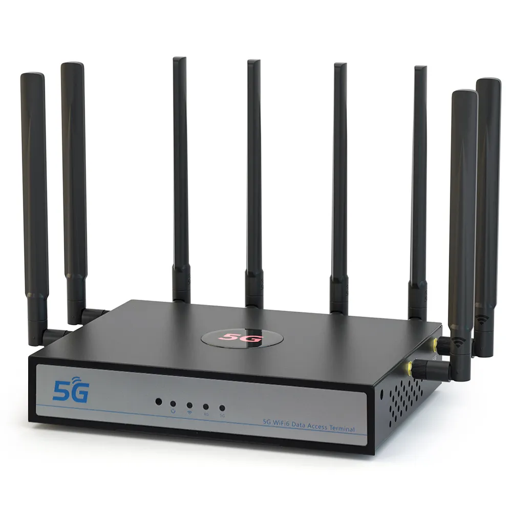 UOTEK UT-9155-Q6 5g CPE Router với khe cắm thẻ Sim, nsa Wifi 6 5G Router Dual Band Modem