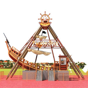 Barco pirata inflable Cofre del Tesoro bandera SnapBack Cap barco parque infantil caña Barbanegra tiburón zapatillas tiburón toboganes pirata - Product Image 1