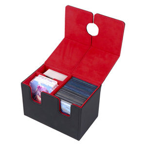 200 + chơi game PU da bìa giao dịch trò chơi thẻ da các tông giao dịch lưu trữ thẻ Yugioh hộp boong - Product Image 4