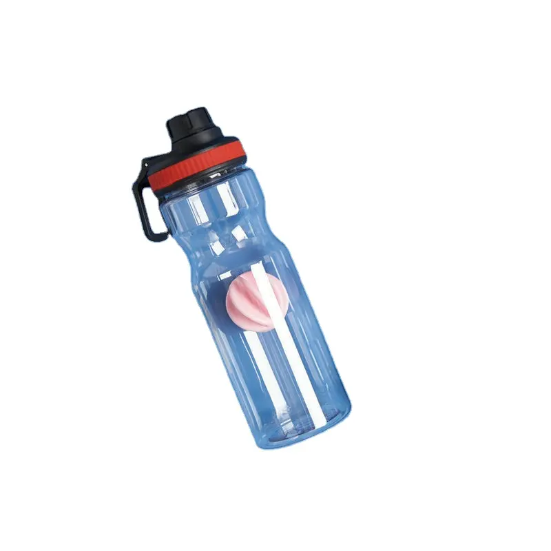 Neues Outdoor Sport Outdoor Fitness Proteinpulver Instant-Wasserflasche aus Plastik Werbegeschenk