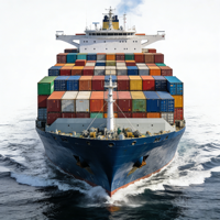 Expédition maritime LCL + Transport routier depuis la Chine vers le Canada/États-Unis, service DDP/DDU, transporteur COSCO, dédouanement, assurance, 24h/24 et 7j/7