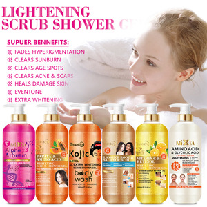 1000ML Crème Douche avec Alpha Arbutine Curcuma <span class=keywords><strong>Acide</strong></span> Kojique Anti Dark Spot <span class=keywords><strong>Gel</strong></span> Douche <span class=keywords><strong>Moussant</strong></span> Super Blanchissant Gommage <span class=keywords><strong>Gel</strong></span> Douche - Product Image 5