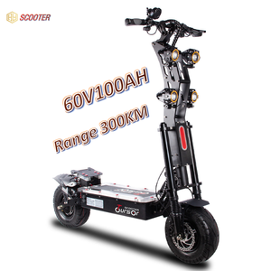Scooter Eléctrico Rápido de 300 KM y 13 Pulgadas, Scooter de Doble Motor de 60 V para Adultos - Product Image 4