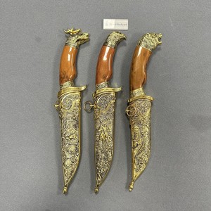 TS819R Stumpfe Klinge Historische Kurzschwert-Sammlungen Anhänger Mix Schwert Ritterfiguren Traditionelle Zeremonielle Miniaturmesser - Product Image 5