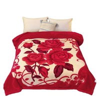 Maßgefertigte Hochwertige Winter-Dicke Warme Flauschige Decke für Erwachsene Weiche Luxuriöse Gestrickte Raschel-Decke 2-6KG Kingsize-Decke