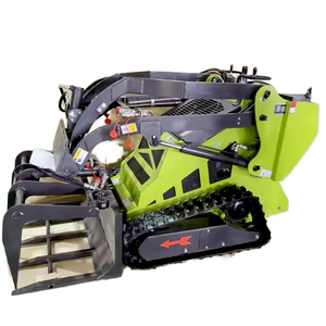Envío Gratis 1 tonelada 1000 kg Somate China Minicargadora de orugas Dingo con plataforma para operador y accesorios - Product Image 1