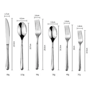 Factory Supply Golden Supplier Cutlery Spoon