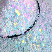 Glitter al por mayor, 20 colores, purpurina gruesa perlada arcoíris, botella de 2oz, purpurina para decoración de uñas/DIY/resina