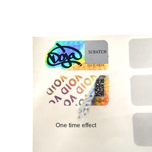 Benutzer definierte 3D QR Code Hologramm Aufkleber Sicherheits etikett von Papier & Pappe Druck Hersteller - Product Image 6