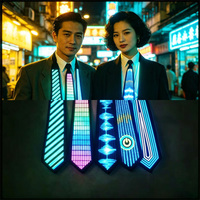 Panneau lumineux fluorescent à activation sonore en polyester pour fêtes - Divers designs disponibles, clignotant et lumineux EL