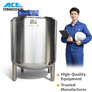 Fixed Electric Heating Scraping Stirring High Shear Emulsification Vacuum Homogenization Wall Scraping Mixing Tank - Product Image 2