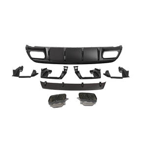 Difusor de parachoques trasero W176 para <span class=keywords><strong>Mercedes</strong></span> Benz Clase a A45 W176 Spoiler A180 <span class=keywords><strong>A200</strong></span> A220 A250 A260 2016 2017 <span class=keywords><strong>2018</strong></span> - Product Image 1