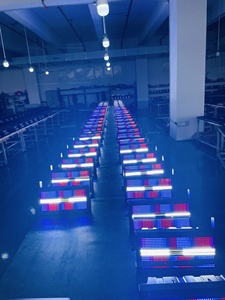Équipement d'éclairage de scène professionnel à LED stroboscopique 1000W, 144 pièces, haute luminosité, lumière LED RVB, stroboscope pour DJ - Product Image 2