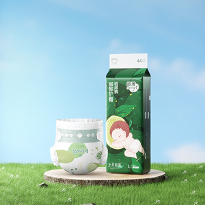 Pannolini per Bambini OEM Personalizzati in Morbido Cotone Traspirante Unisex con Protezione Anti-Perdita e Sollievo per il Culo, Ultra Assorbenti 6-12 Mesi 9-17kg - Product Image 1