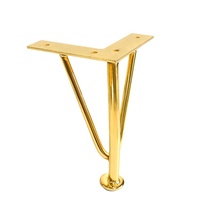 WINSTAR Fabrik Liefert Möbelteile Goldene Metallbeine für Sofa Bett Schrank Füße