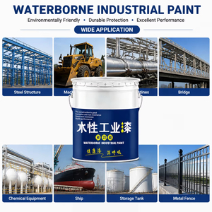 Peinture métallique spéciale à base d'eau, revêtement industriel antirouille pour structures en acier, auto-appliquable, inodore et anticorrosion - Product Image 6