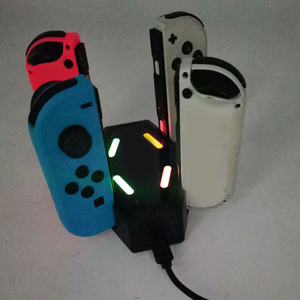 Bộ điều khiển trò chơi trạm cho Nintendo chuyển đổi OLED chơi game console điều khiển bốn sạc nhỏ điều khiển <span class=keywords><strong>Dock</strong></span> - Product Image 4