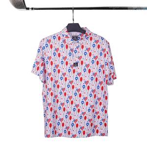 Camiseta Polo de Golf Deportiva de Secado Rápido para Hombre, Diseño Sublimado, 88% Poliéster, 12% Elastano, con Logotipo Personalizado - Product Image 2