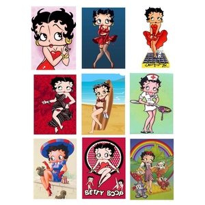 Trapano completo 5d pittura diamante fai da te cartone animato ragazza carina signora Betty Boop diamante ricamo punto croce mosaico arte decorazioni per la casa mestiere - Product Image 4