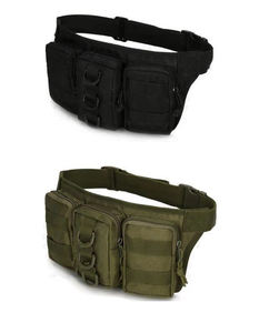 Riñonera multifuncional táctica para exteriores, bolsa de transporte oculta, cintura táctica - Product Image 2