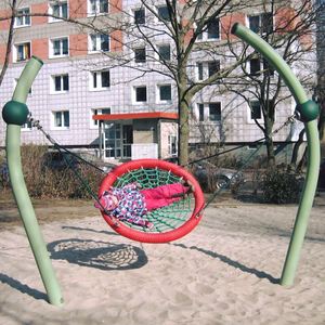 Ensembles d'accessoires pour balançoires en gros, supports en acier pour adultes, suspension pour enfants, <span class=keywords><strong>arc</strong></span> extérieur, adultes, enfants, aire de jeux extérieure avec - Product Image 1