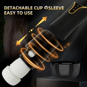 Elektrischer automatischer männlicher Mastur bator Saugen Penis massage gerät Realistische Vagina Stroker Maschine Mastur bator für Mann Sexspielzeug - Product Image 4