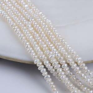<span class=keywords><strong>Perlas</strong></span> <span class=keywords><strong>de</strong></span> Botón <span class=keywords><strong>de</strong></span> Agua Dulce Sueltas <span class=keywords><strong>de</strong></span> Alta Calidad a <span class=keywords><strong>Precio</strong></span> <span class=keywords><strong>de</strong></span> Mayoreo, 3-3.5mm, Hilo <span class=keywords><strong>de</strong></span> <span class=keywords><strong>Perlas</strong></span> <span class=keywords><strong>de</strong></span> Botón <span class=keywords><strong>de</strong></span> 18cm <span class=keywords><strong>de</strong></span> Largo para la Fabricación <span class=keywords><strong>de</strong></span> Joyería - Product Image 4