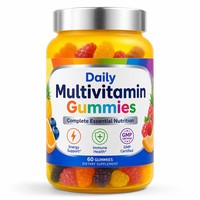 OEM/ODM Multivitamin Gummies untuk Dewasa & Remaja dengan Mineral untuk Meningkatkan Kepadatan Tulang dan Mendukung Sistem Kekebalan Tubuh