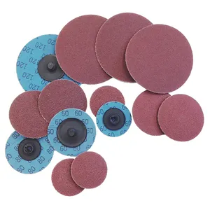 Prumium Wear-Resisting 25mm/50mm/75mm Aluminium oxide Quick Change Disc For Grinding Stainless Steel And Metal