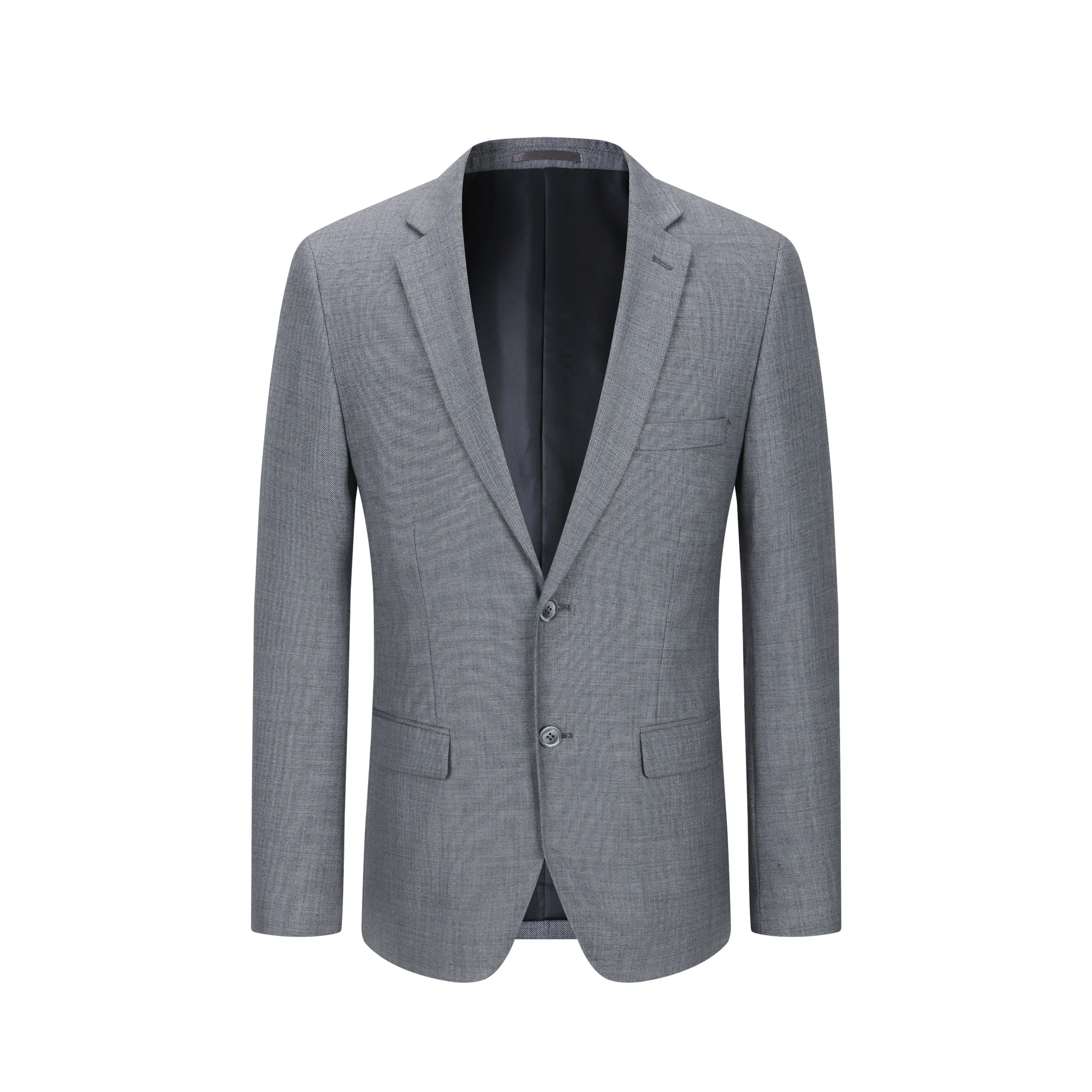 OEM Men's Casual Suit Coat Single Breasted Gray Business Men's Suit