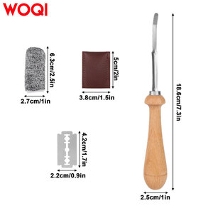 WOQI Professional Bakers Lame-生地のスラッシュとスコアリングのための究極のコンフォートグリップツール - Product Image 2