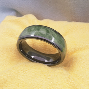 NTAG216 T5577 NFC <b>Ring</b> Green <b>Ceramic</b> IP68 Waterproof Smart Finger <b>Ring</b> Rewritable for Business Card Sharing Door Access Control - Product Image 3