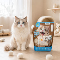 Grandes remises en gros Litière pour chat en tofu à faible dispersion, écologique, sans poussière, jetable aux toilettes