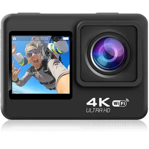 Cámara DE ACCIÓN 4K30FPS 20MP con cámara <span class=keywords><strong>Go</strong></span> impermeable con pantalla táctil IPX8 33FT con cámara deportiva EIS 6,0 Pro - Product Image 1