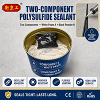Scellant d'étanchéité polysulfure bicomposant AB pour joints de construction