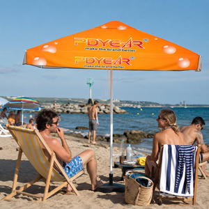 Ombrellone Pubblicitario Personalizzato per Esterni, Spiaggia, Caffè, Design Gratuito, Impermeabile, in Oxford 500D, Protezione Solare per Marketing Golf - Product Image 6
