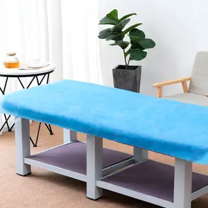Lembar meja pijat ranjang tunggal rumah sakit seprai elastis Pp seprai tempat tidur bukan tenun seprai tahan air dalam rol