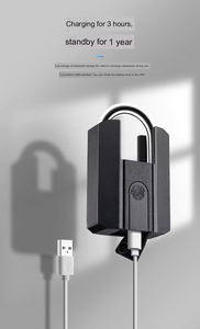 Cadenas intelligent biométrique à combinaison et empreinte digitale avec clé, idéal pour la salle de sport et le rangement - Vente en gros - Product Image 4