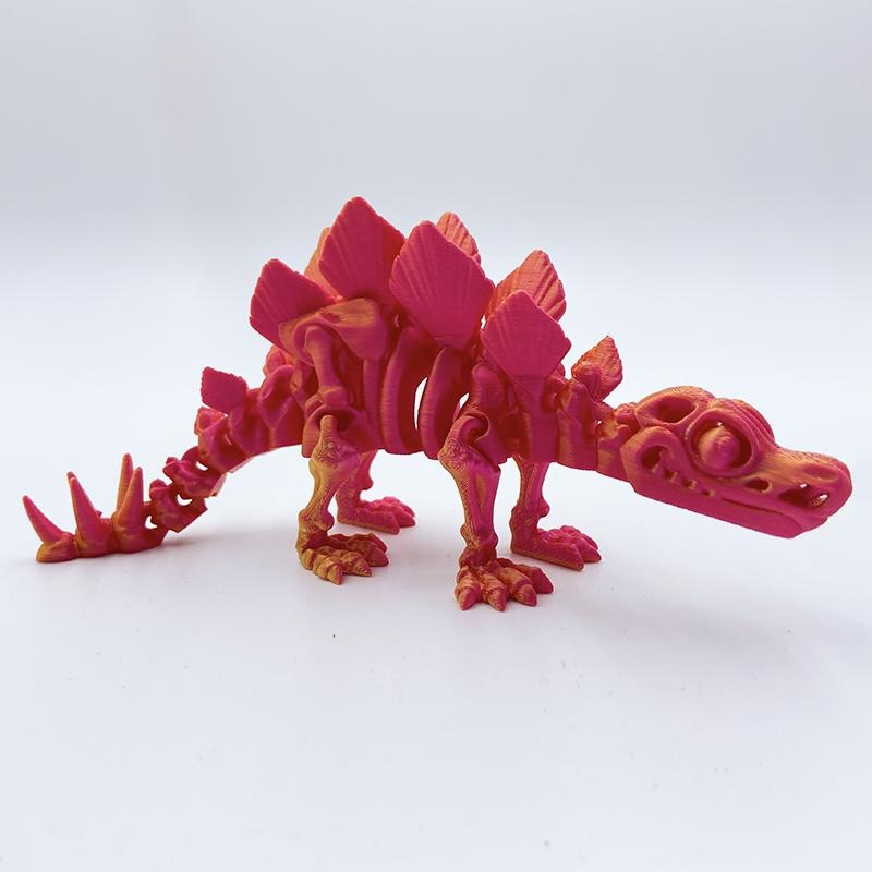 18cm de largo dragón espada de oro rojo