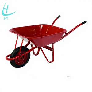 <span class=keywords><strong>Brouette</strong></span> de jardin galvanisée 60L durable et bien conçue, prix abordable, outils de construction fabriqués en Chine - Product Image 1