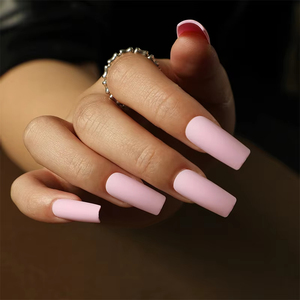 <span class=keywords><strong>Uñas</strong></span> Postizas Francesas de Color Puro al por Mayor, <span class=keywords><strong>Uñas</strong></span> Acrílicas Reutilizables Medianas, <span class=keywords><strong>Uñas</strong></span> Artificiales con Logotipo Personalizado y Marca Privada - Product Image 3