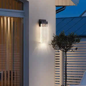 Lámpara LED de Pared de Burbujas de Cristal de Aluminio Impermeable para Exteriores, Súper Brillante, para Patio, Balcón, Terraza, Villa - Venta al por Mayor - Product Image 6